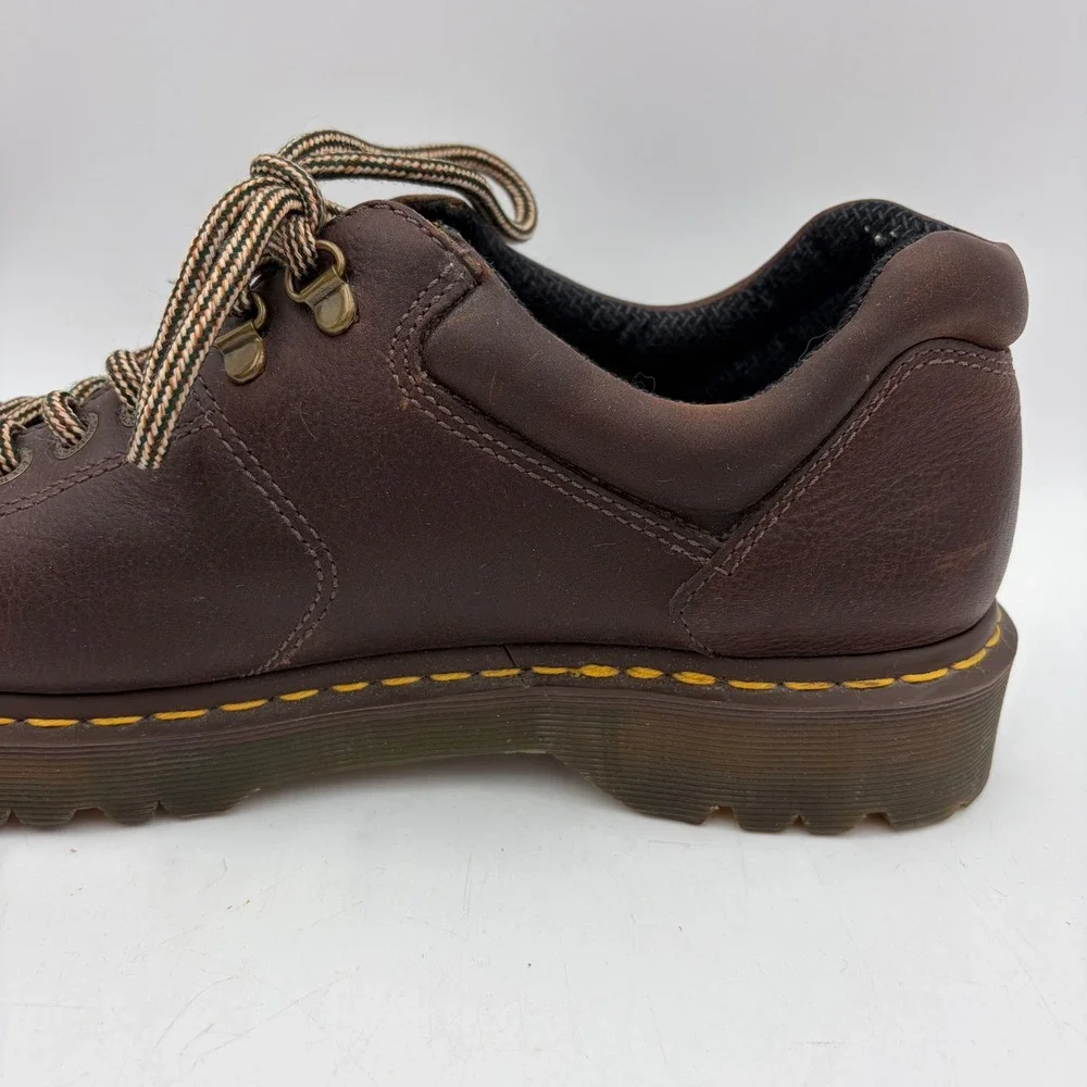 Vintage Dr. Doc Martens Brown Shoes Leather Oxford Y2K 90s Men 12 Lug 10940 Work